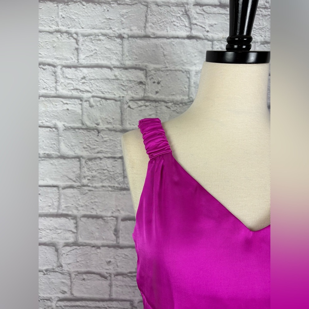 NWT 1.State Pink satin top size S - Picture 4 of 8